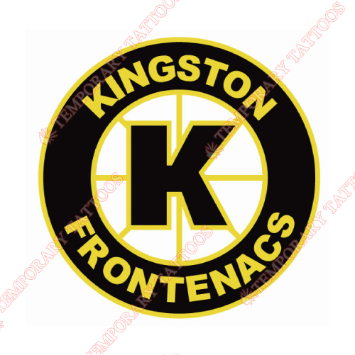 Kingston Frontenacs Customize Temporary Tattoos Stickers NO.7325